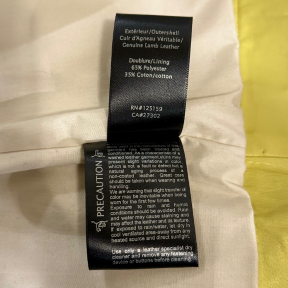 Mackage Frederica Lamb Leather Moto Vest - Picture 7 of 8